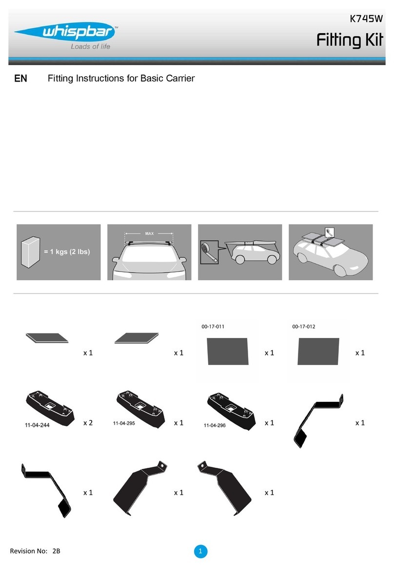 Whispbar K745W User manual