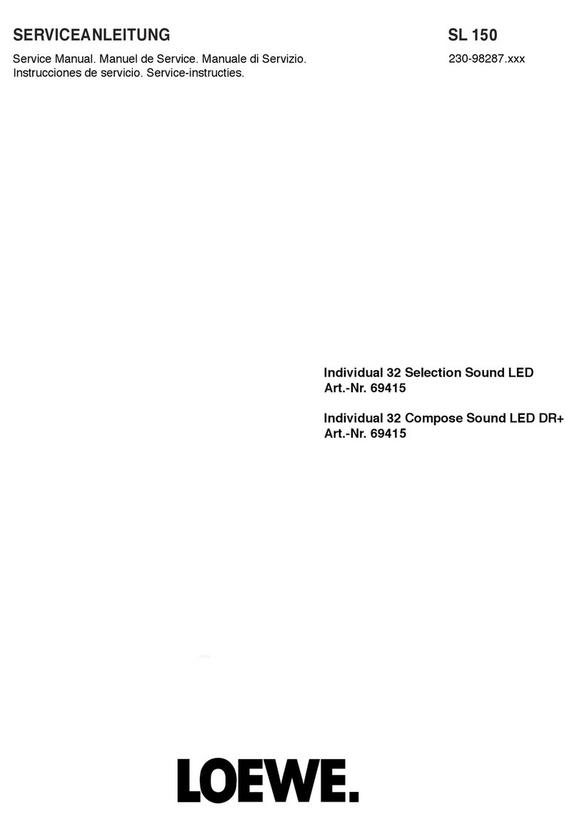 Loewe Individual 32 Selection User manual Loewe Individual 32 Selection User manual