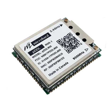 Microhard Systems pDDL900 User manual