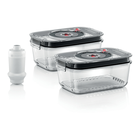 Bosch MaxoMixx MS8 Series User manual
