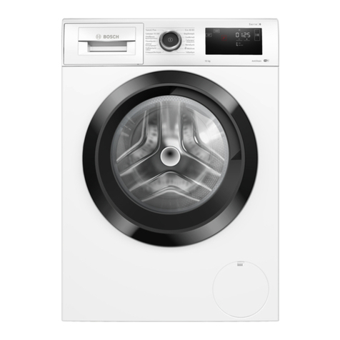 Bosch WAL28RH3GR User manual