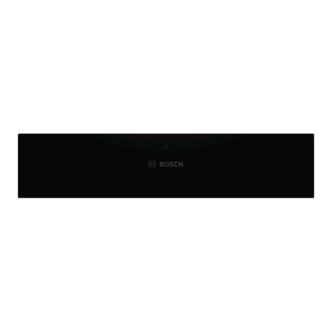 Bosch BVE810NC0 INFORMATION FOR USE