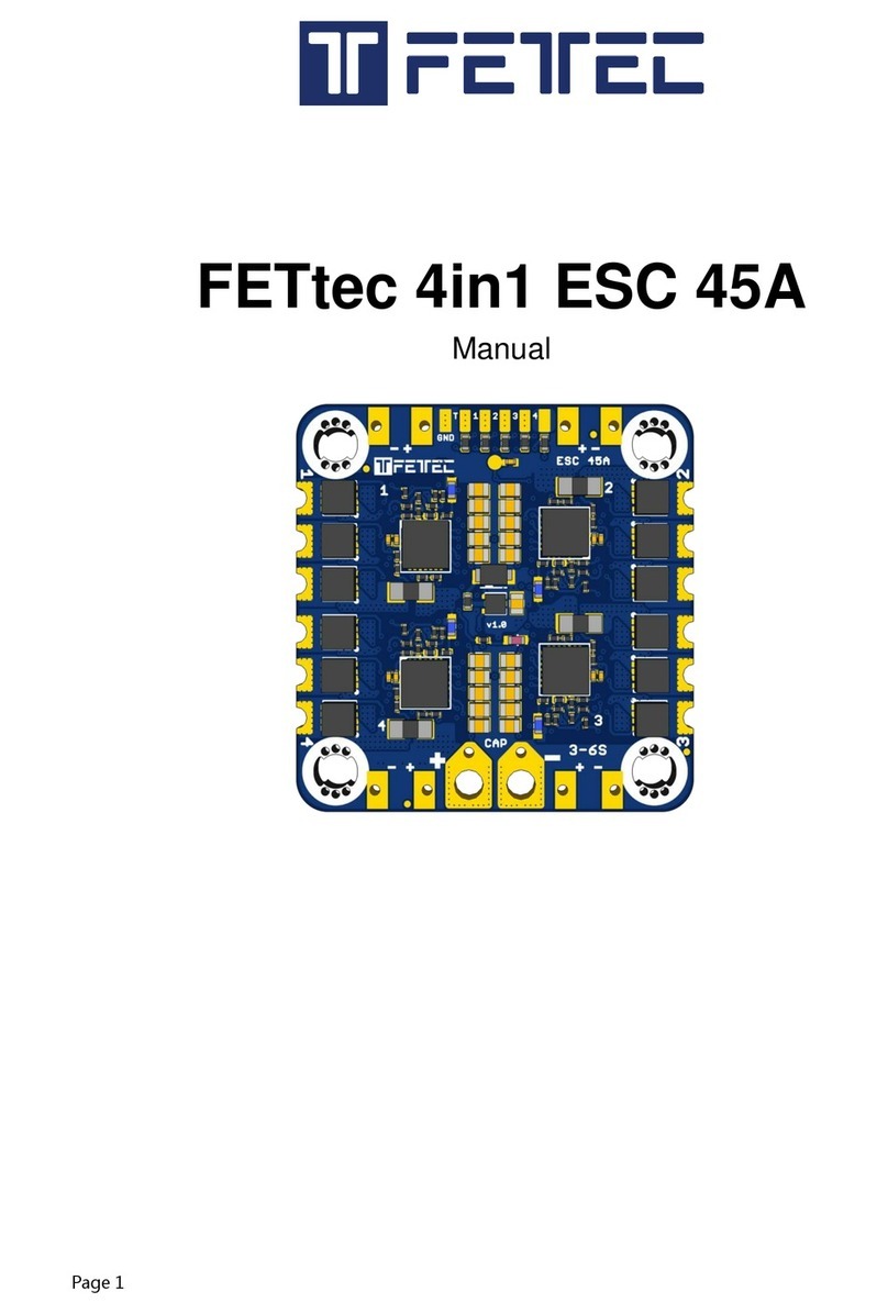 FETtec 4in1 ESC 45A User manual
