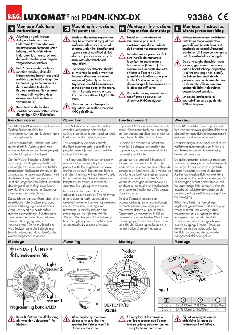 B.E.G. 93386 quick start guide