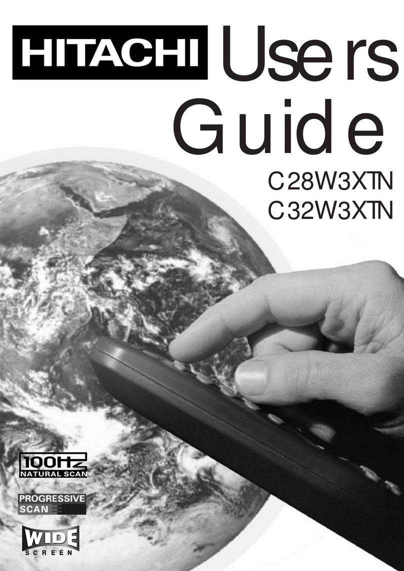 Hitachi C28W3XTN User manual