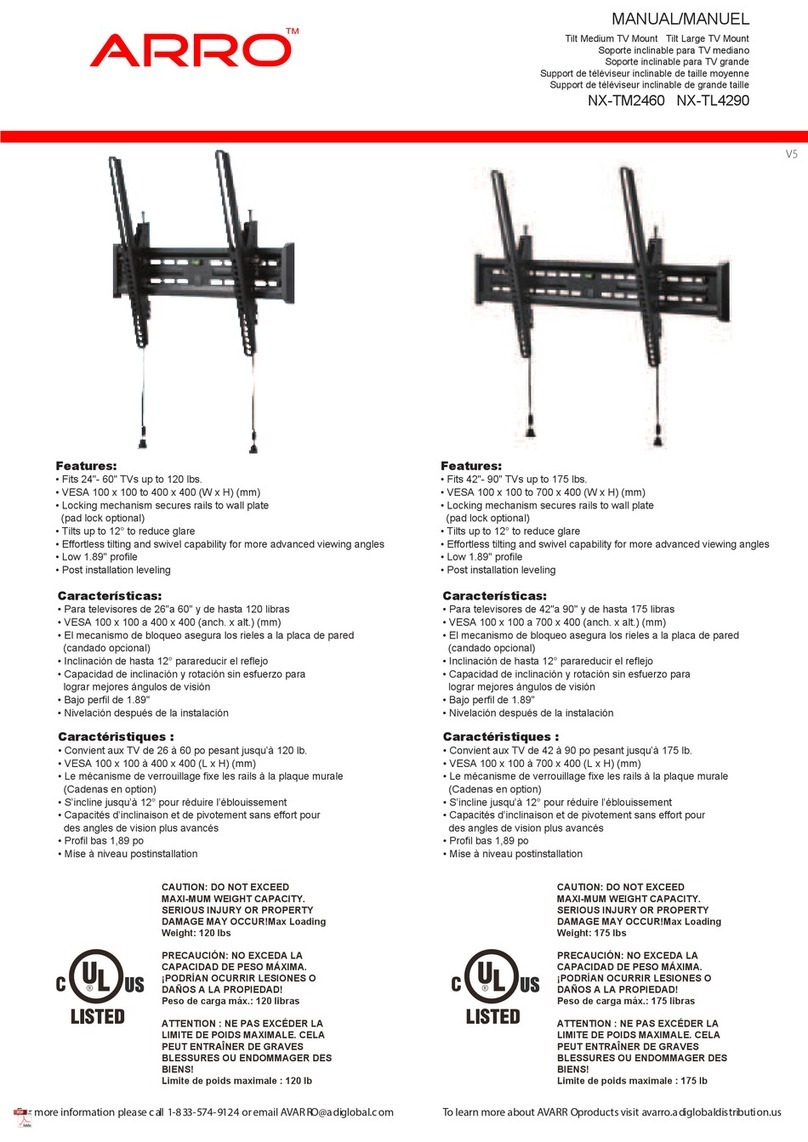 AVARRO ARRO NX-TM2460 manual