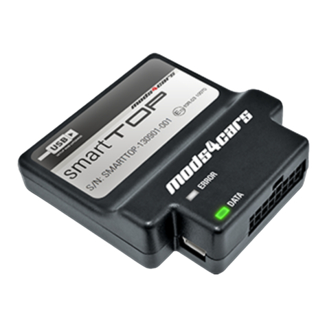 mods4cars smartTOP STHFMZ2 OPERATION AND PROGRAMMING