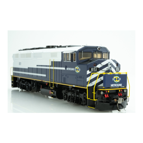Rapido Trains F59PH Operator's manual