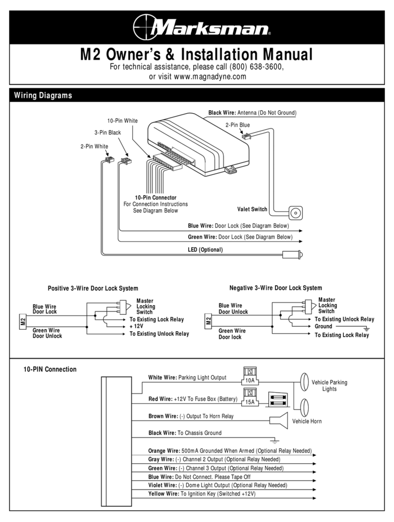 Marksman M2 Owners & installation manual