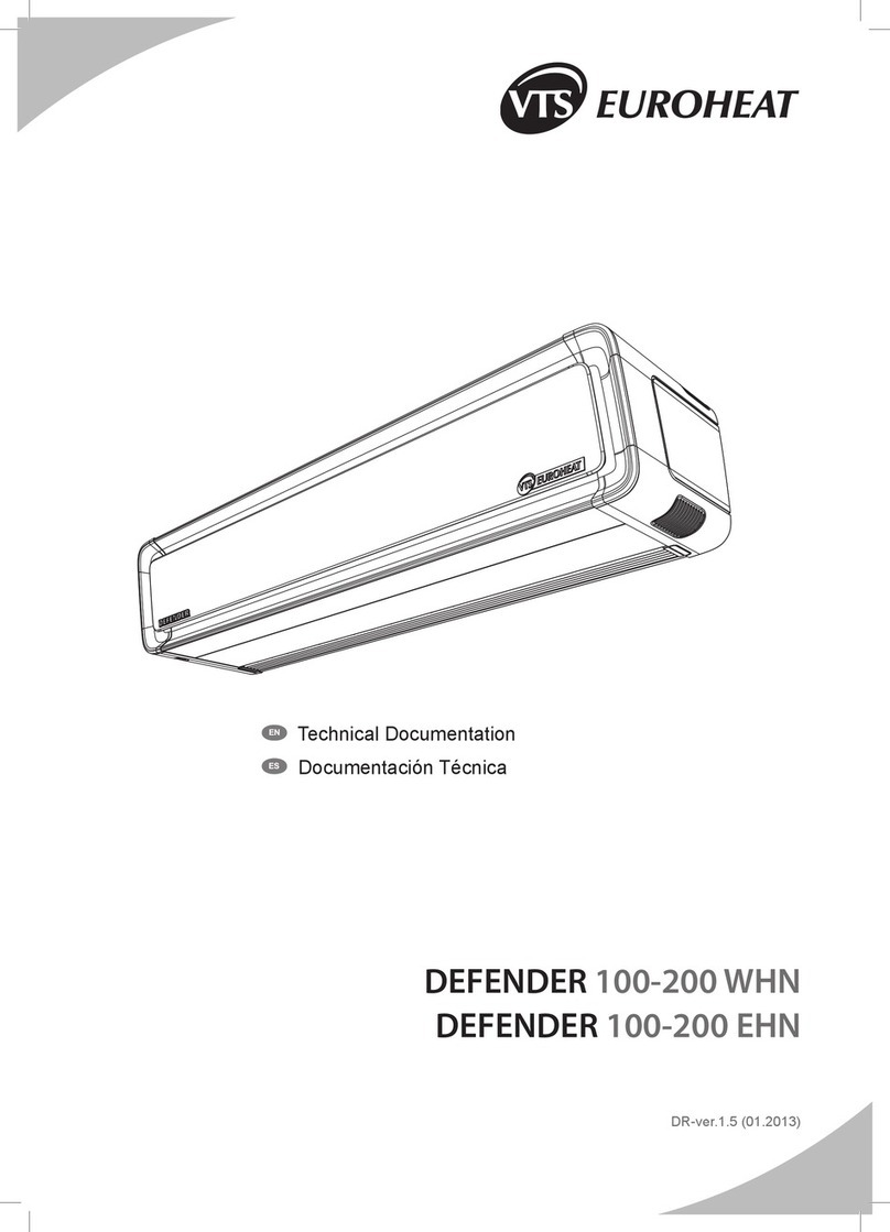 VTS Euroheat DEFENDER 100 WHN Technical documentation VTS Euroheat DEFENDER 100 WHN Technical documentation