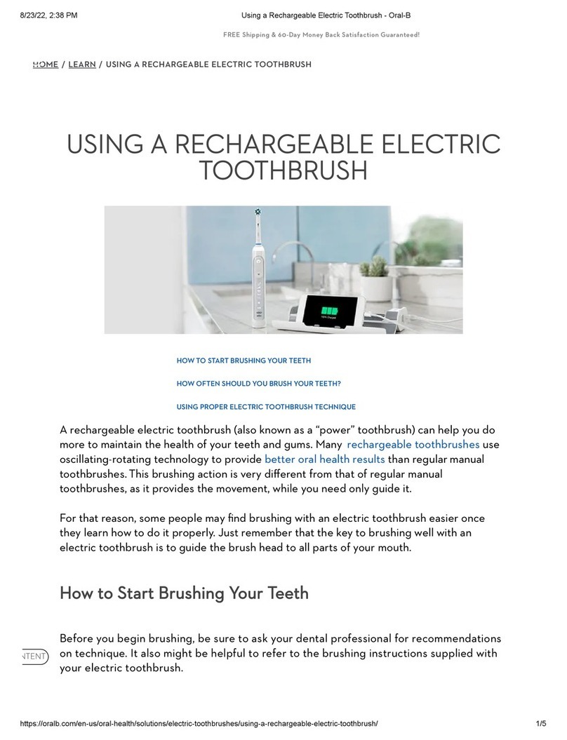 Oral-B iO 9 Series quick start guide