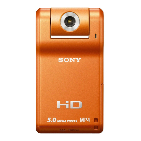 Sony MHS PM1 - Webbie HD Camcorder User manual