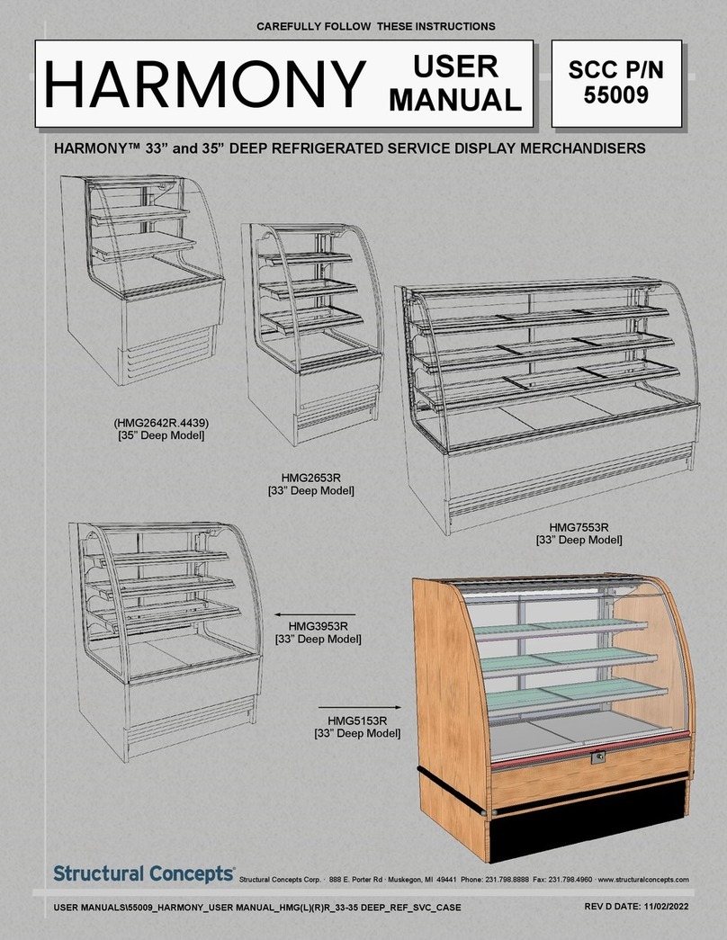 Structural Concepts Harmony HMG2642R.4439 user manual