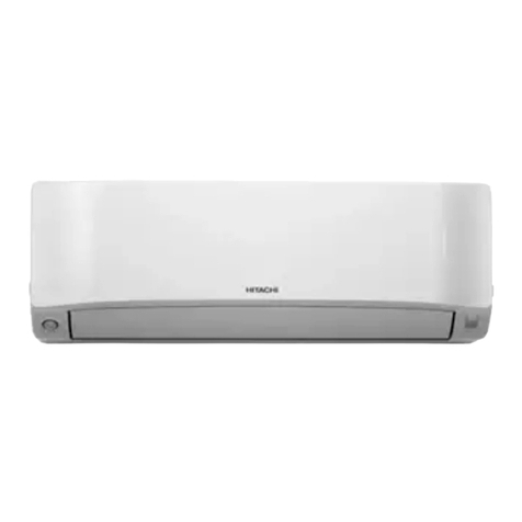 Hitachi RAK-DJ25PCAT User manual