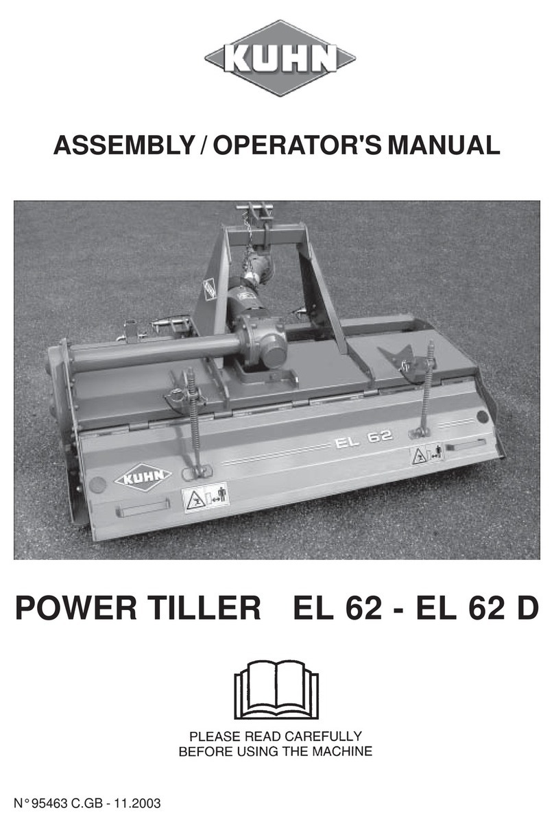 KUHN EL 62 Operator's manual