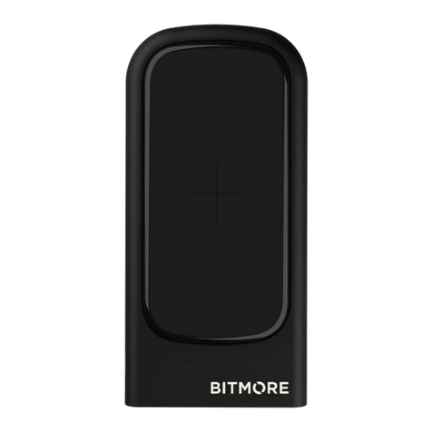 bitmore E-PRO POWER QI 10K User manual