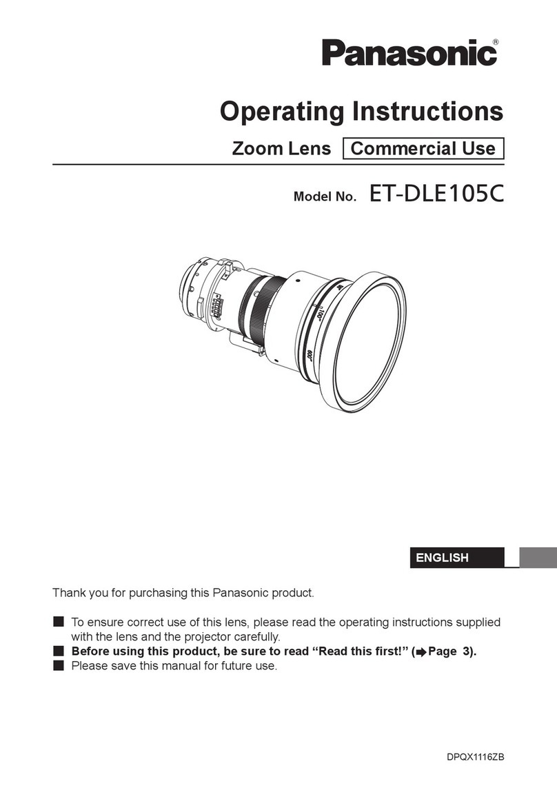 Panasonic ET-DLE105C operating instructions