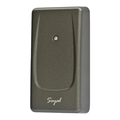 Soyal AR-723-H User manual