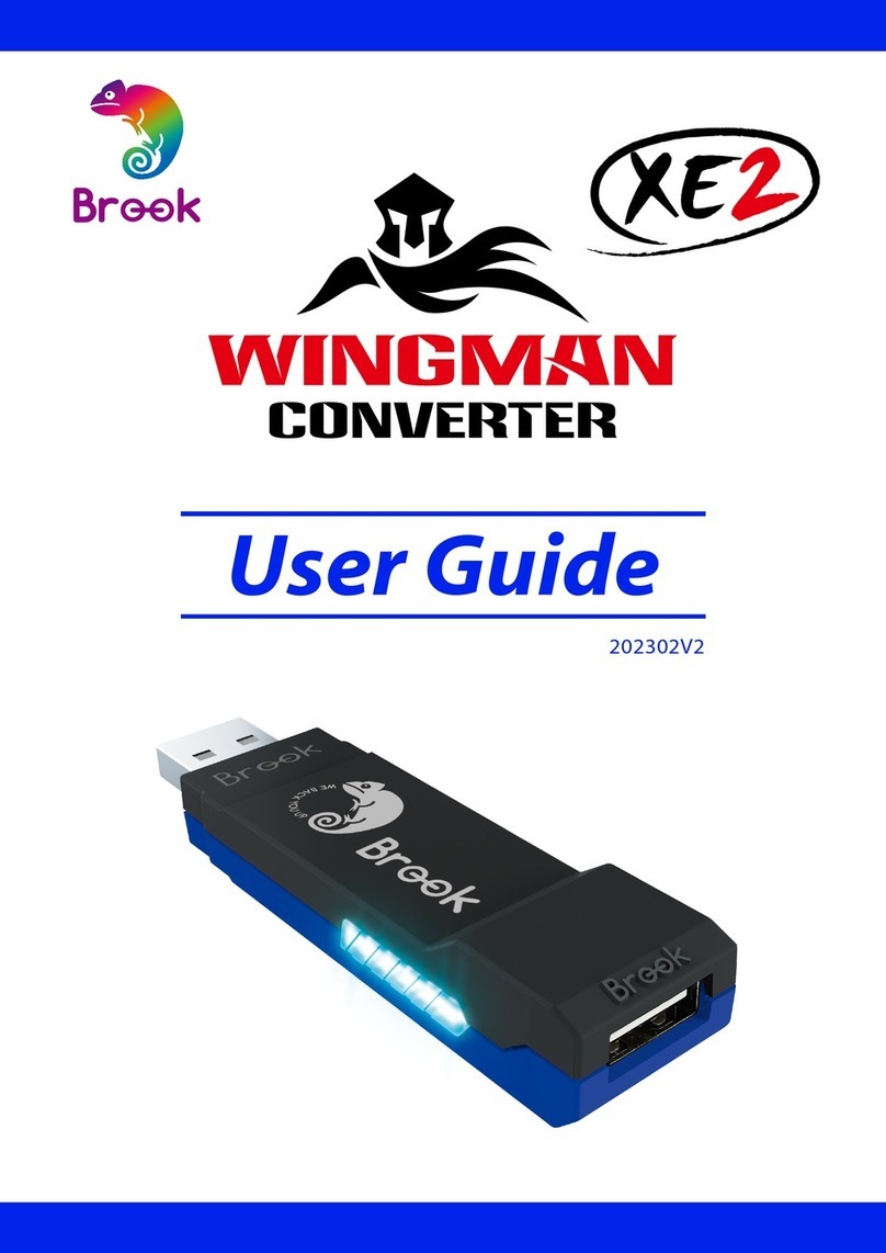 Brook WINGMAN XE2 user guide