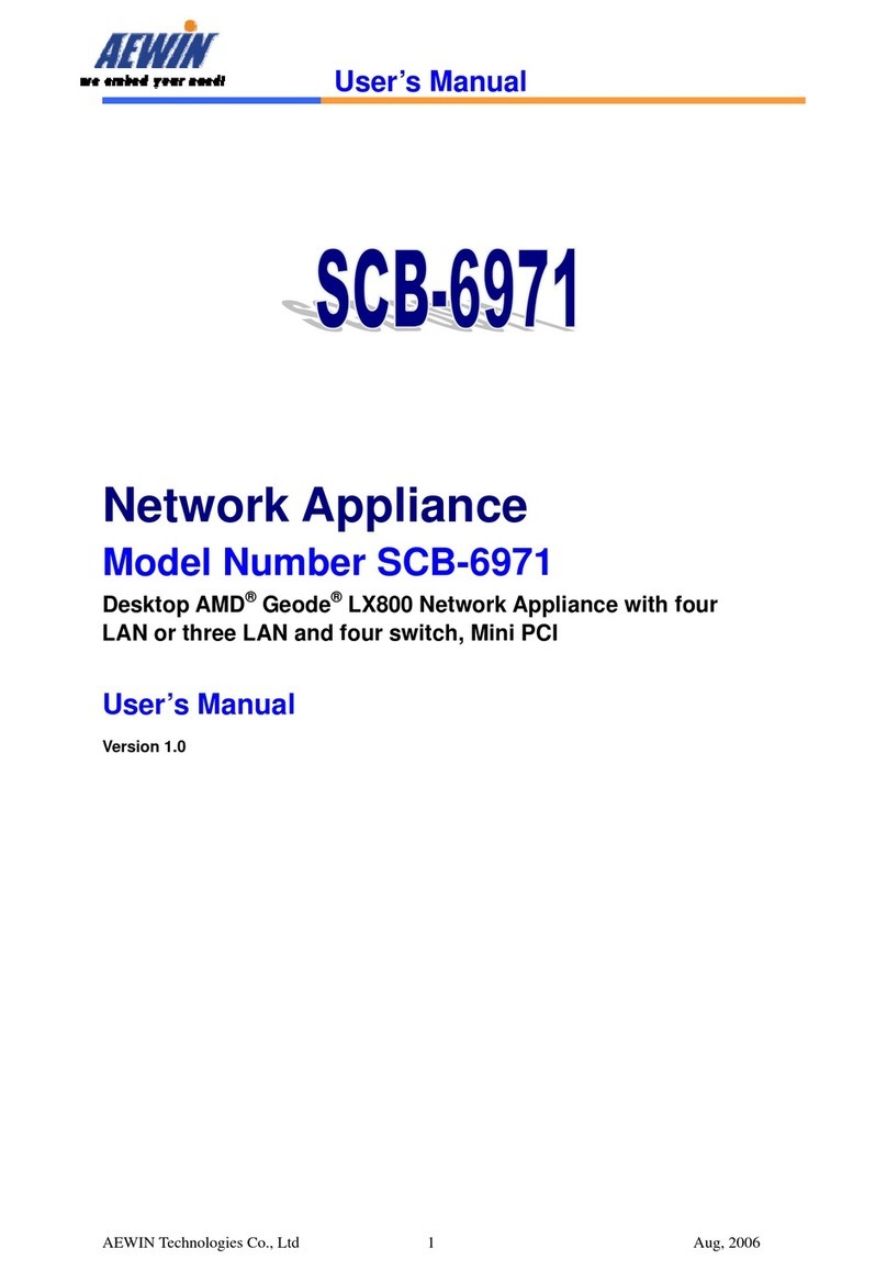 Aewin SCB-6971 user manual