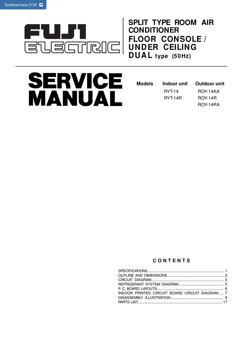 Fuji Electric RYT-14 User manual