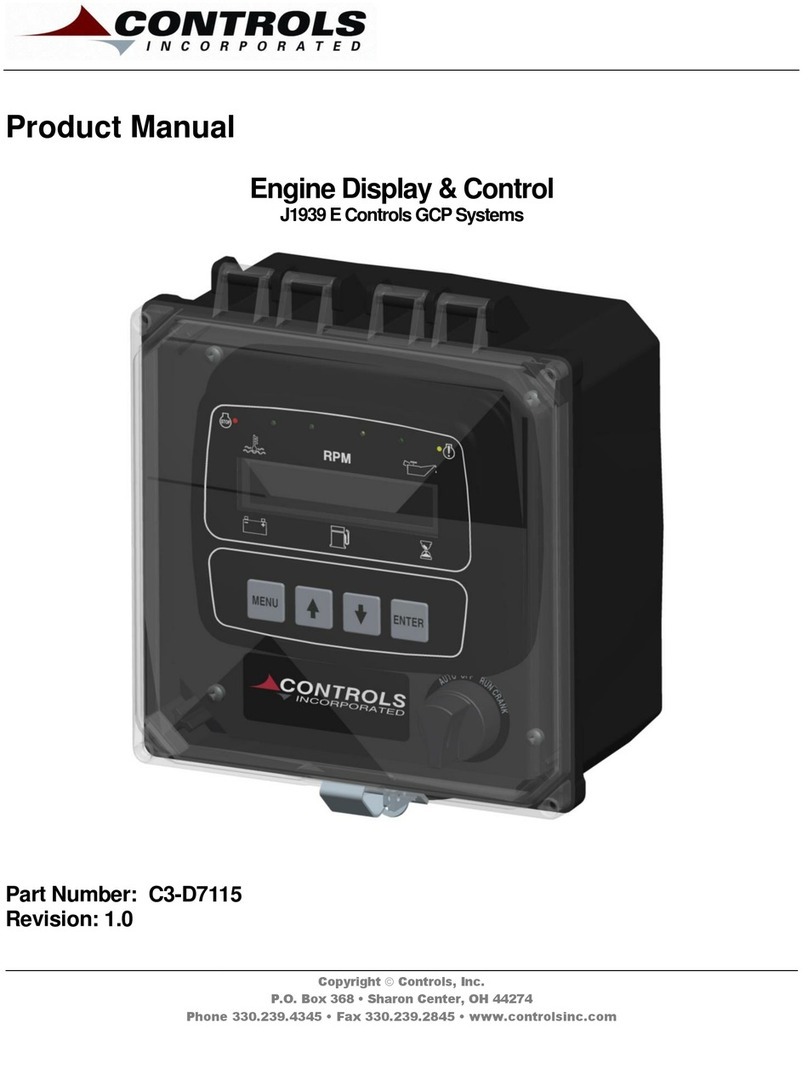 Controls J1939 User manual
