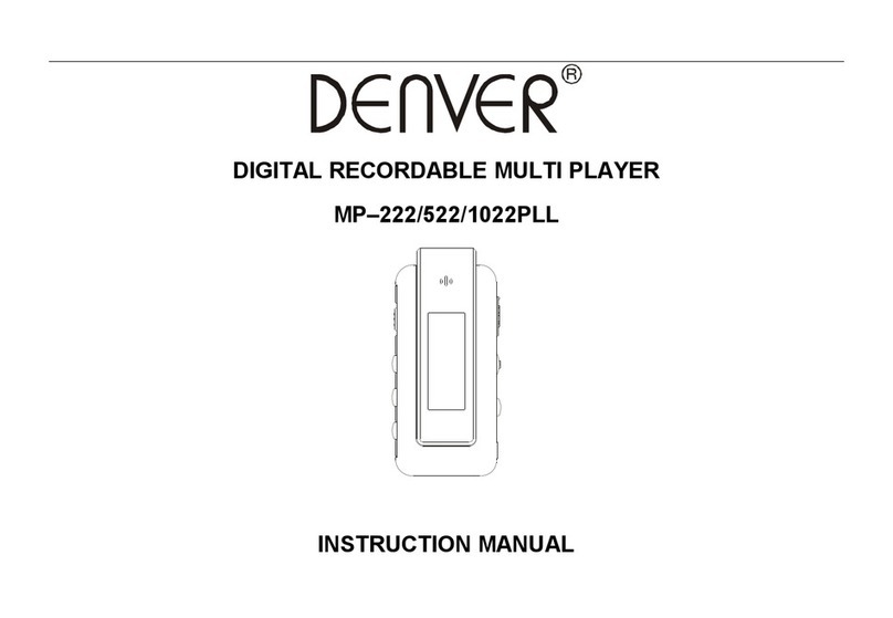 Denver MP-222 instruction manual