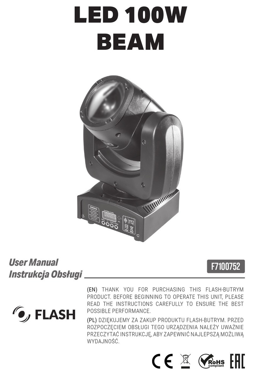 Flash F7100752 User manual Flash F7100752 User manual