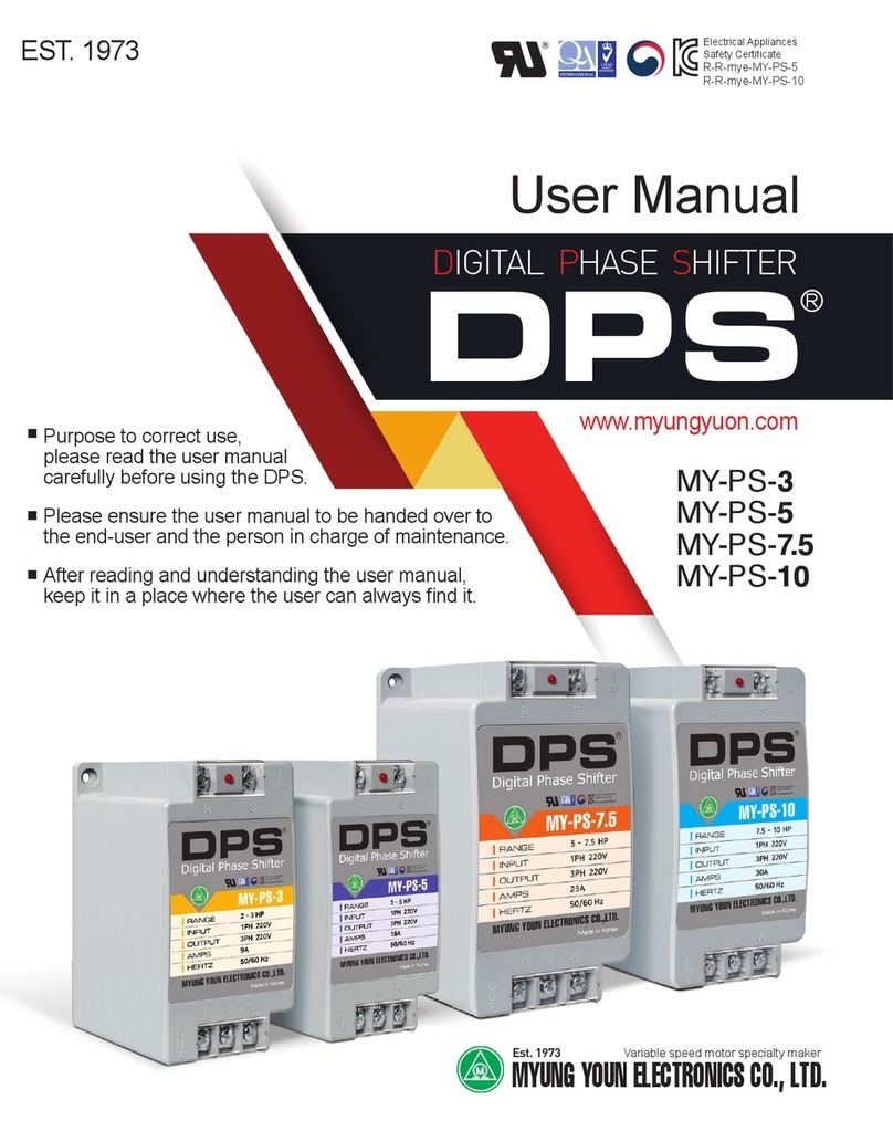 DPS MY-PS-3 user manual