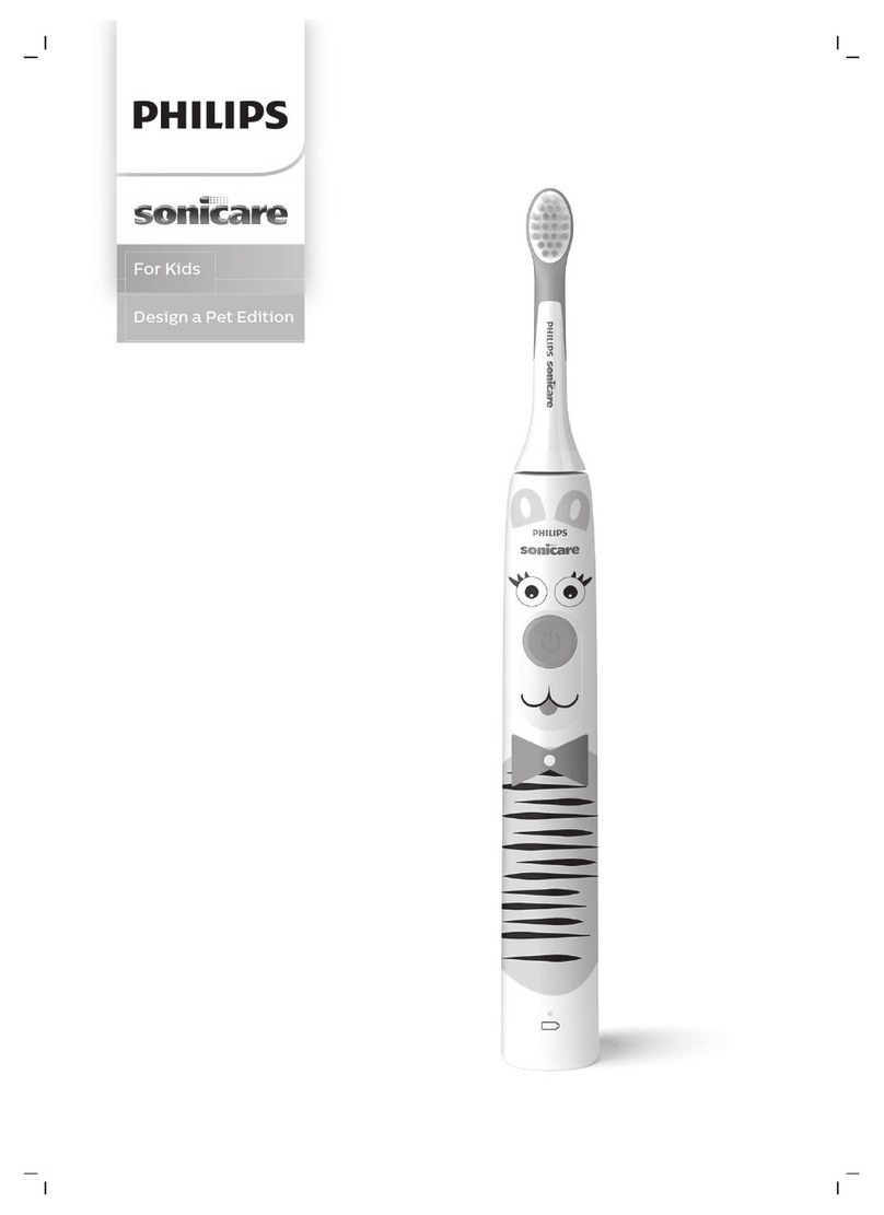 Philips sonicare H 360 Series User manual