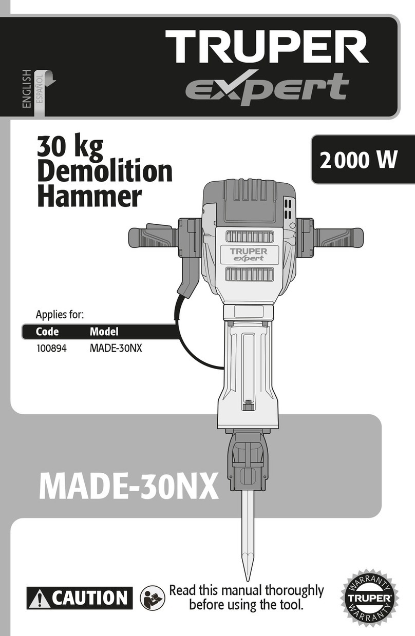 Truper Expert MADE-30NX manual