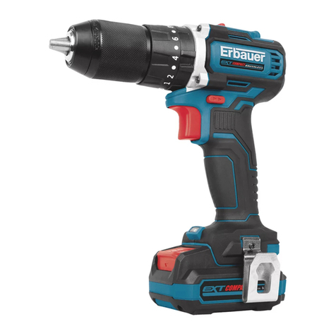 Erbauer ECD12-Li-2 User manual