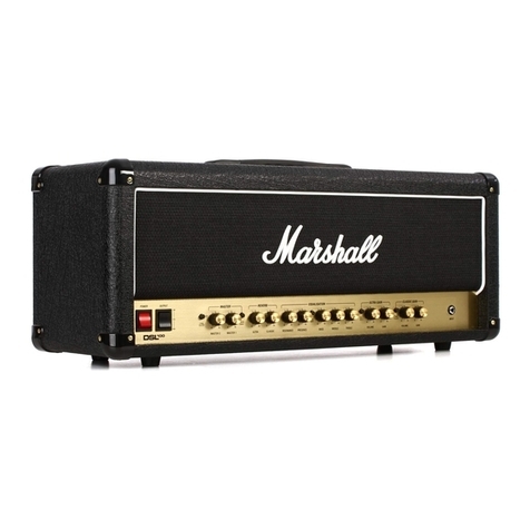 Marshall Amplification DSL100HR Service manual