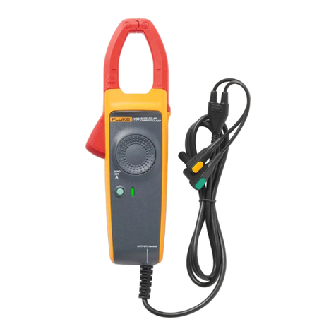 Fluke i100 User manual