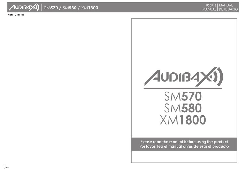 Audibax SM570 user manual