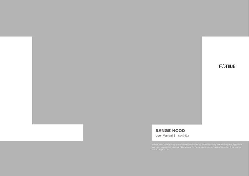 FOTILE JQG7522 user manual
