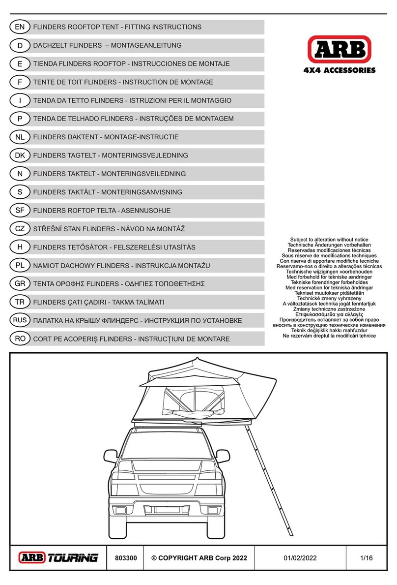 ARB Touring 803300 Fitting instructions