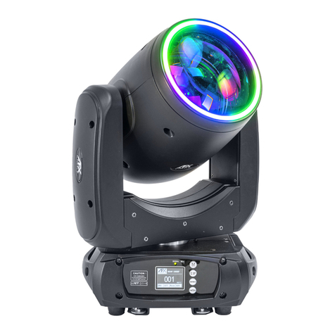 afx light BEAM-100LED-MKII user manual