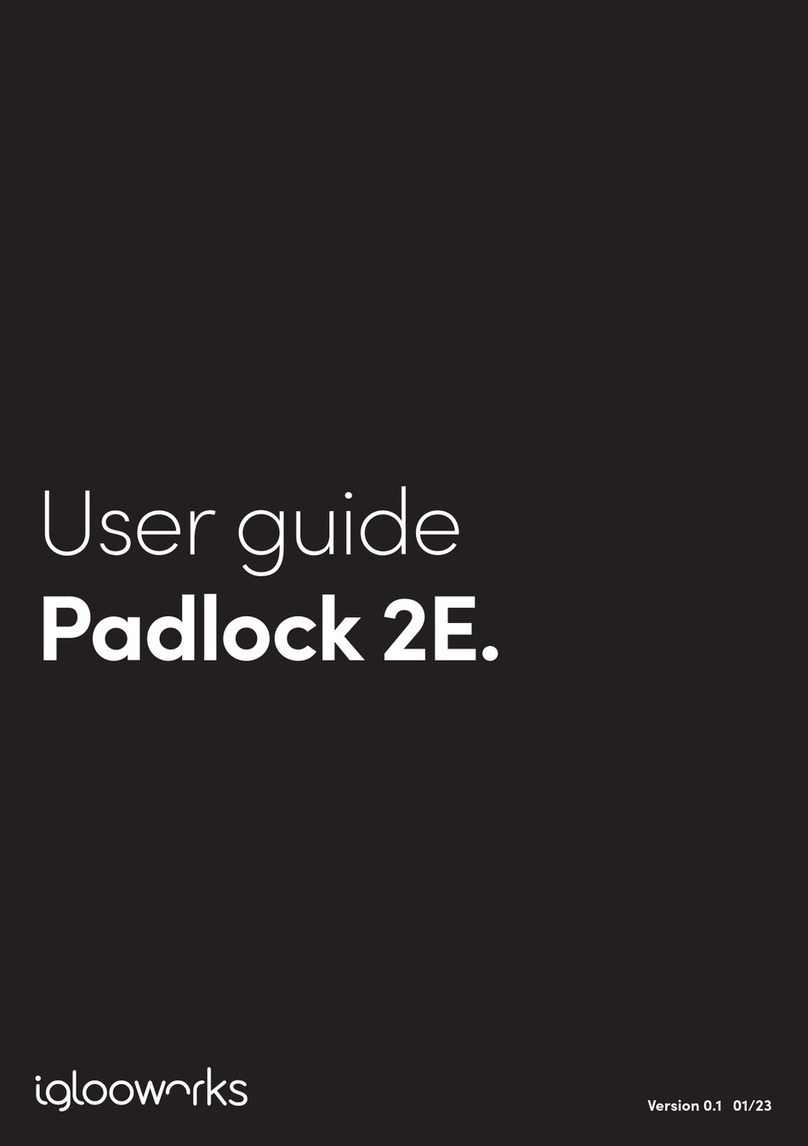 iglooworks Padlock 2E User manual