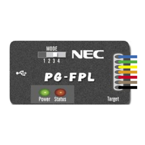 NEC PG-FPL2 user manual