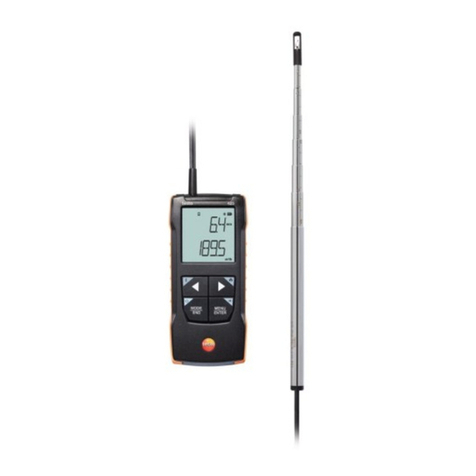 TESTO 425 User manual