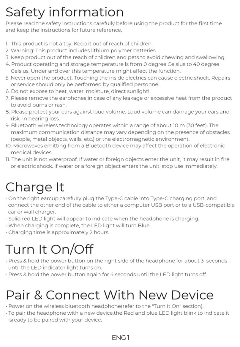 Denver BTH-720 quick start guide