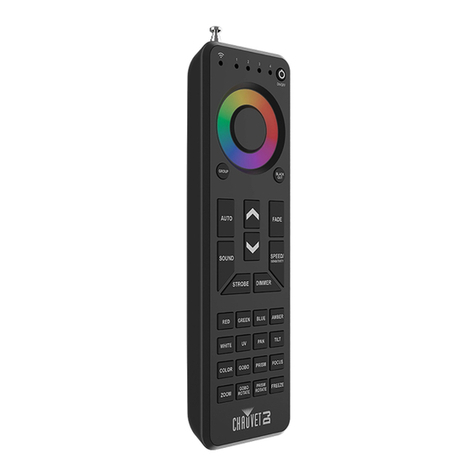 Chauvet DJ RFC-XL Quick reference guide