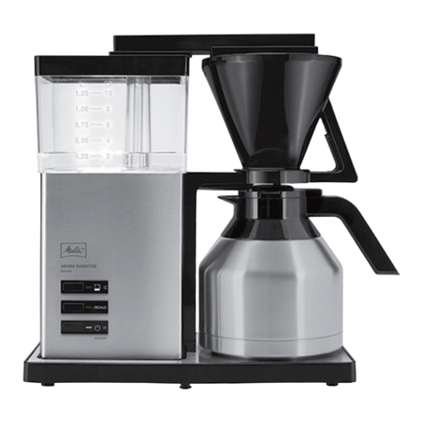Melitta AromaSignature Therm User manual