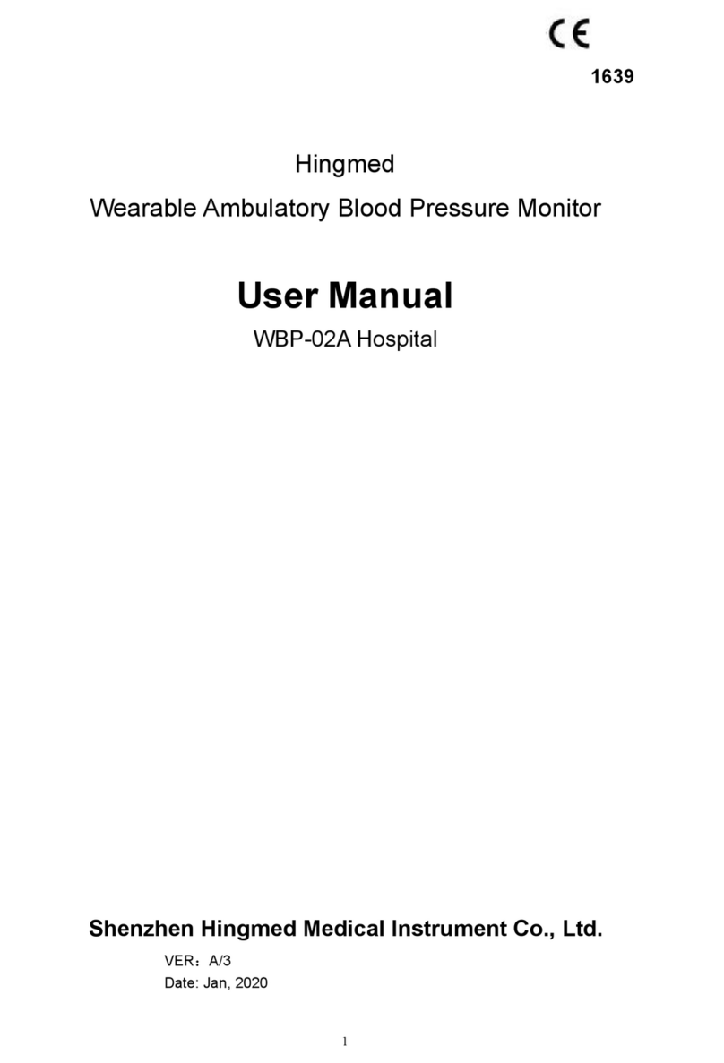 HINGMED WBP-02A User manual