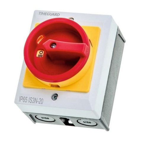Theben TIMEGUARD Weathersafe IS3N-20 Installation & operating instructions Theben TIMEGUARD Weathersafe IS3N-20 Installation & operating instructions