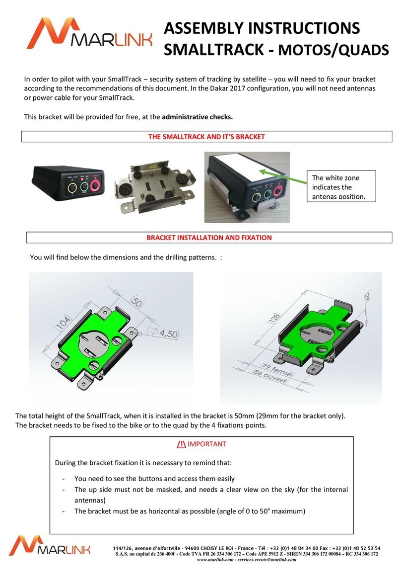 MARLINK SmallTrack Assembly instructions