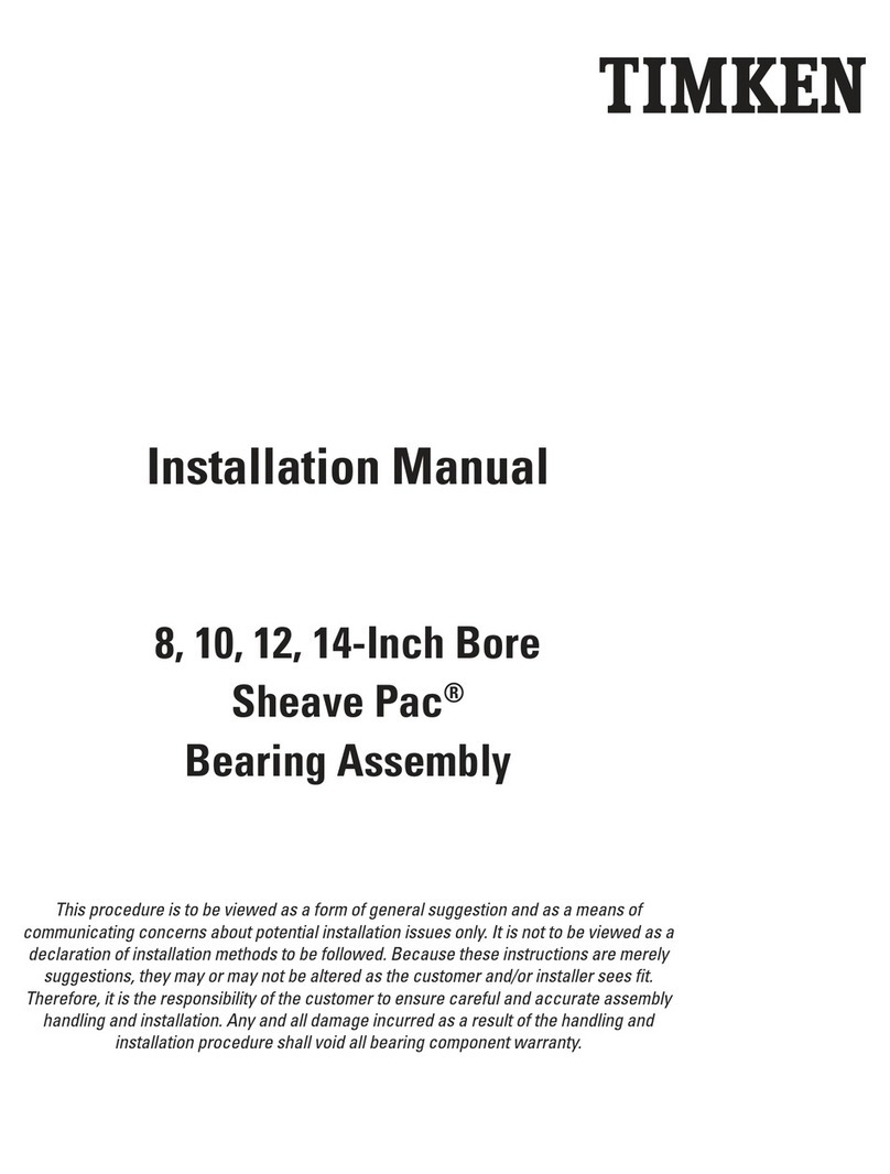 Timken Sheave Pac NP954426-902A1 User manual