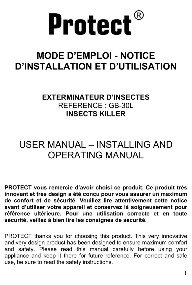 Protect GB-30L user manual