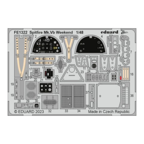 Eduard Zoom Spitfire Mk.Vb User manual